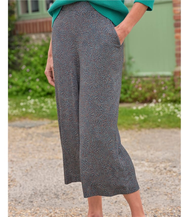 Printed Culotte