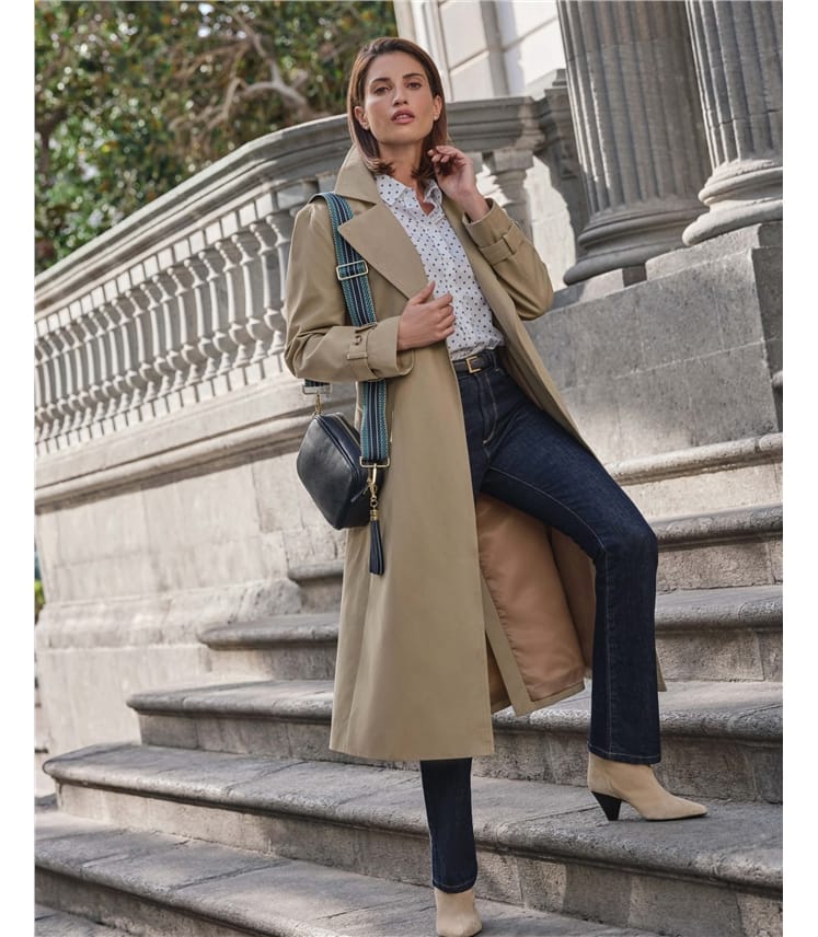 Smart Belted Trench