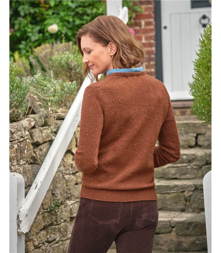 Womens Lambswool Crew
