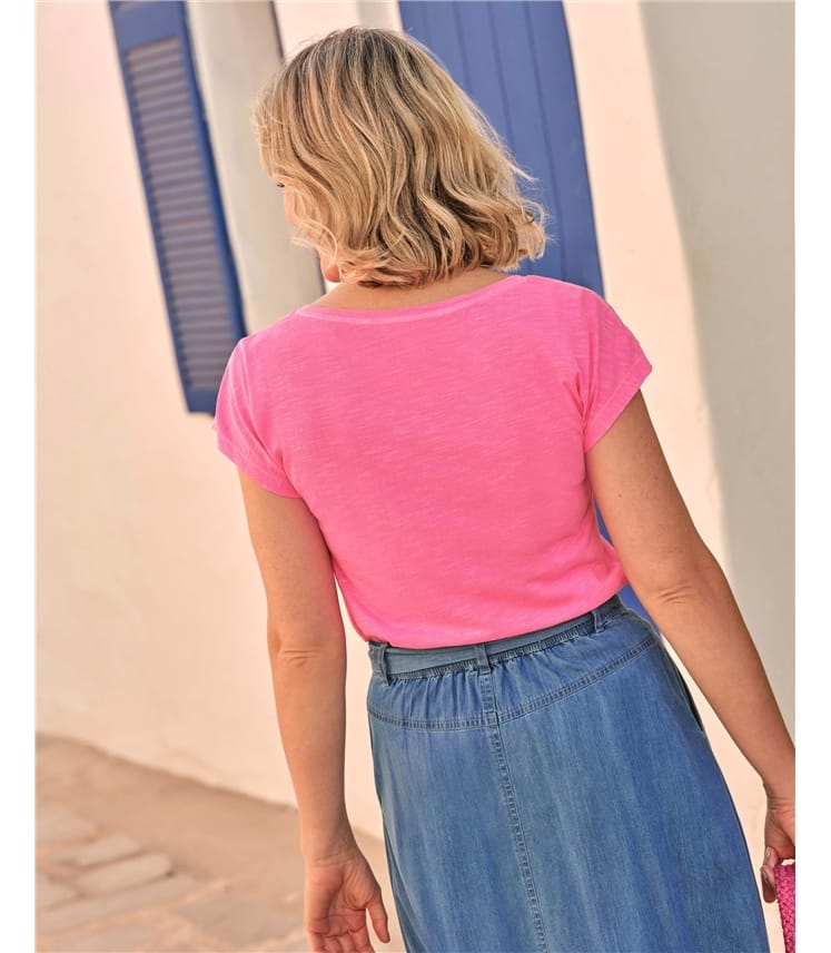 Lace Insert Tshirt