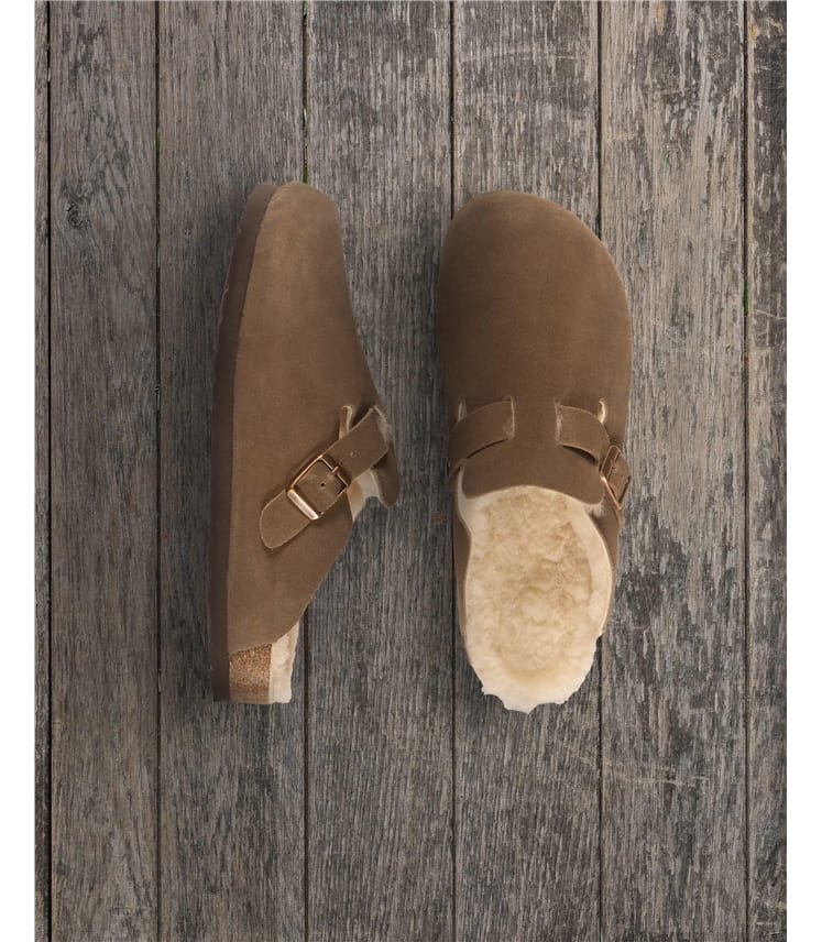 Sheepskin Footbed Slipper