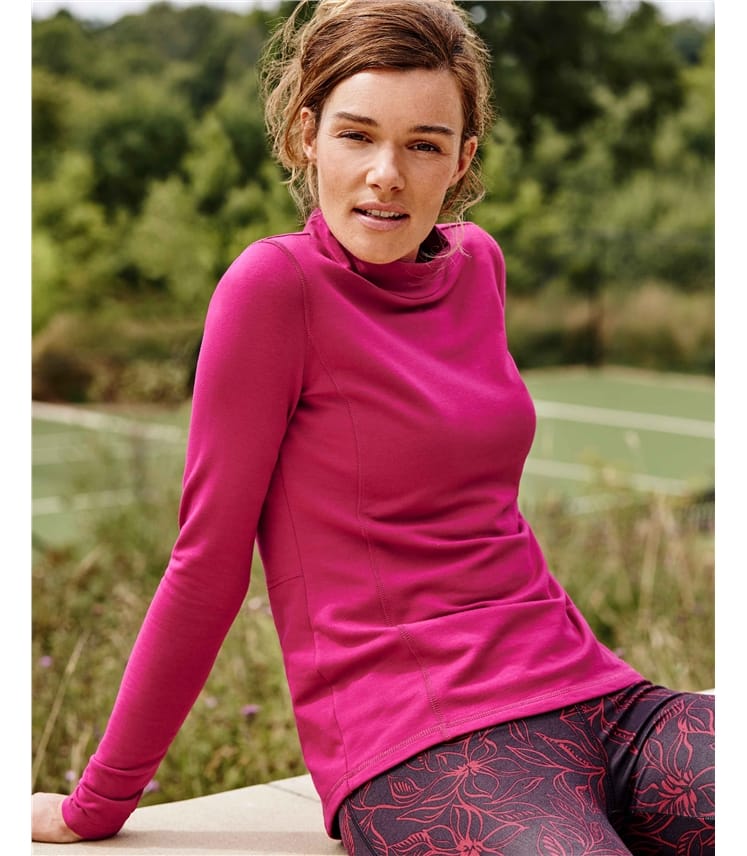 Peak High Neck Base Layer