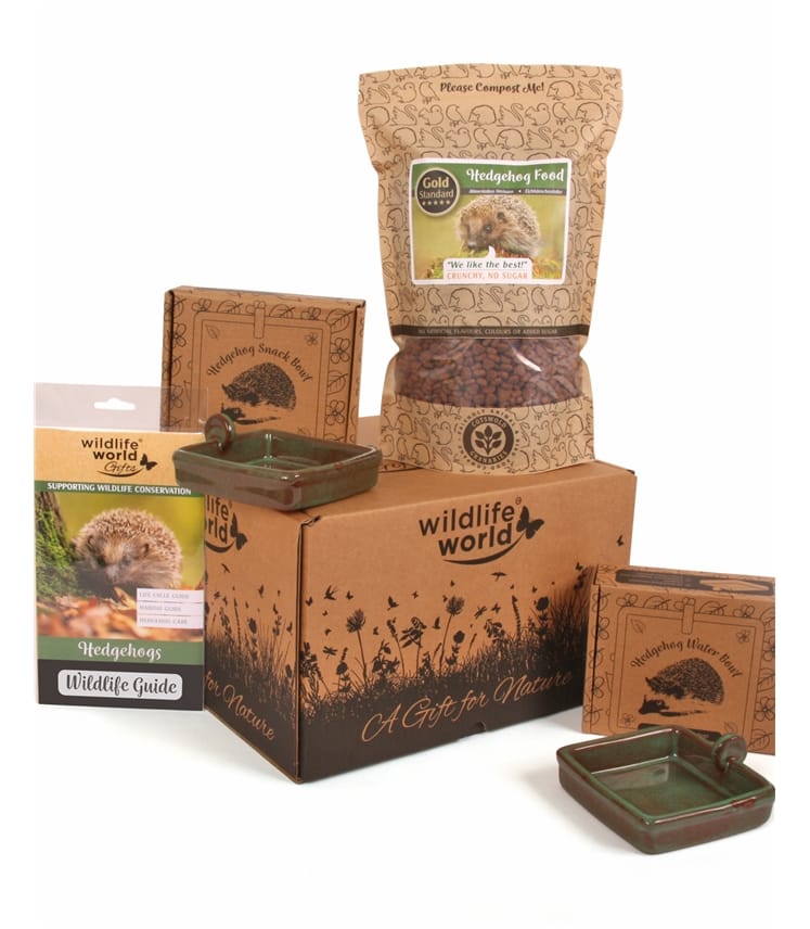 Natural For the love of Hedgehogs Gift Pack WoolOvers UK