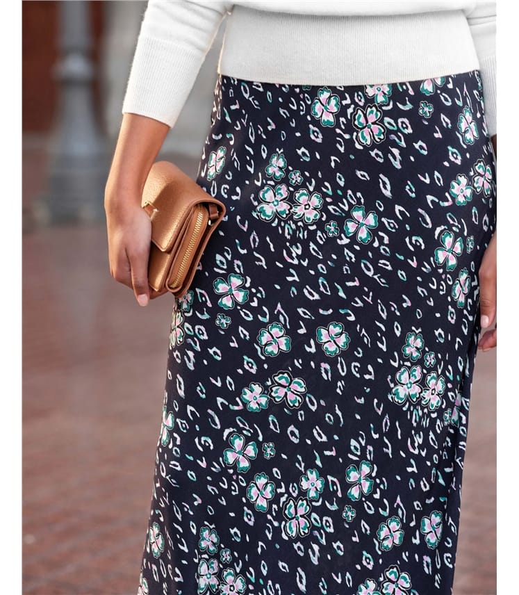 Floral midi 2024 skirt 100