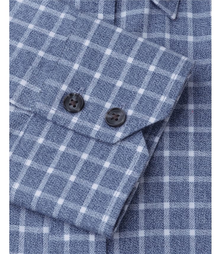 Business Casual Melange Shirt