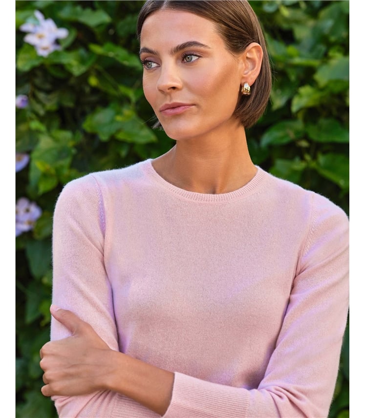 Kurzer Kaschmirpullover