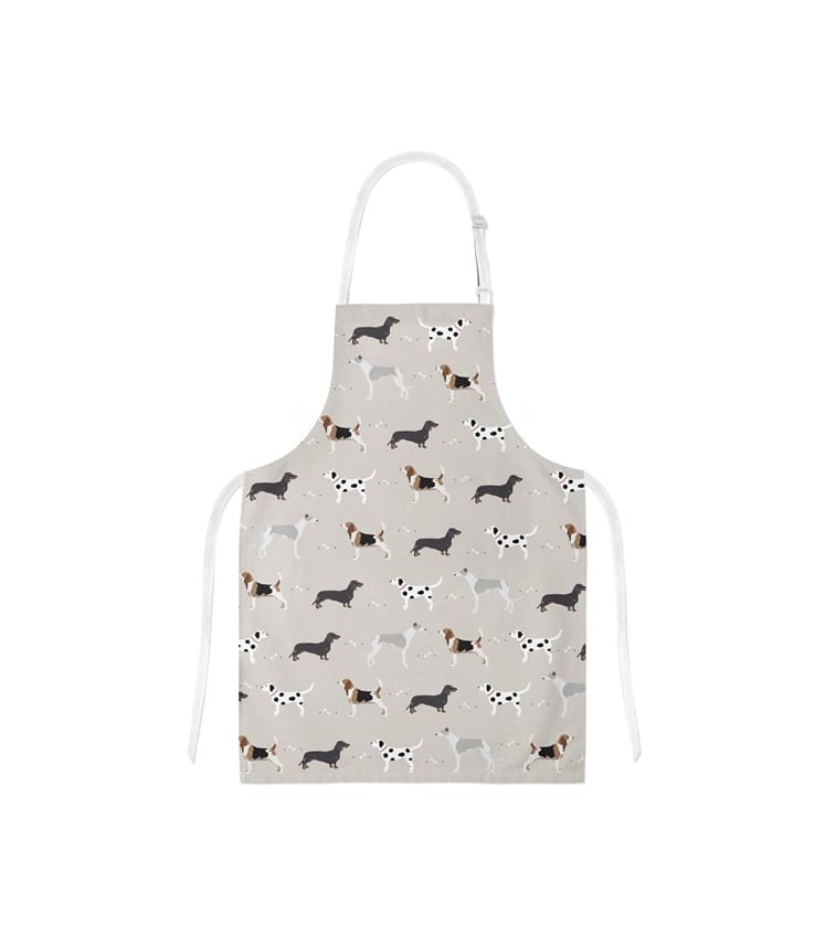 Grey | Bailey & Friends Apron | WoolOvers UK