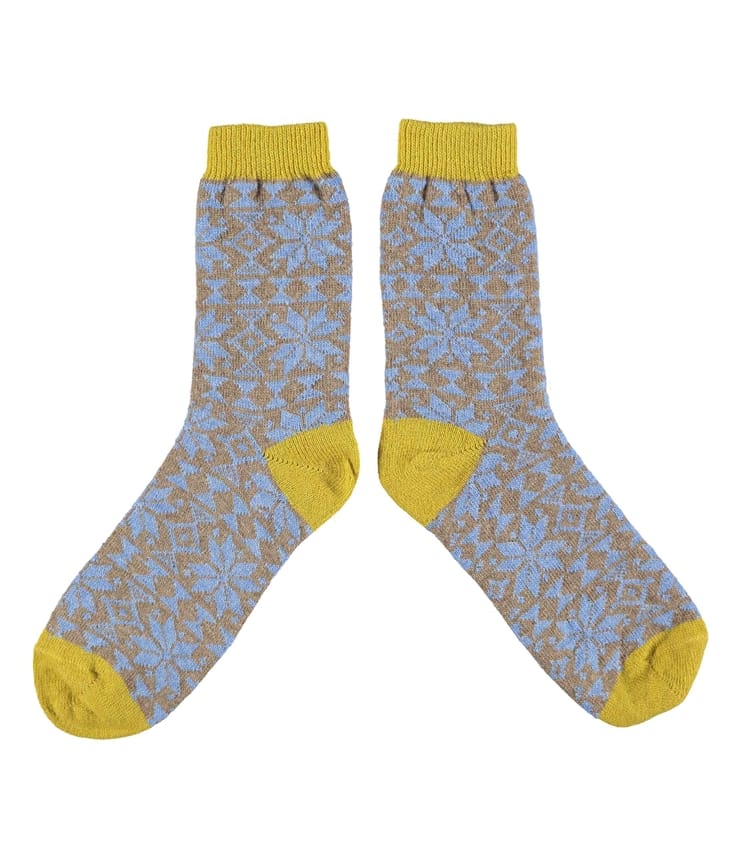 Ladies Lambswool Ankle Socks
