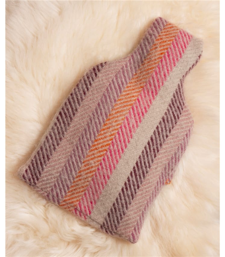 Sunset Stripe Hot Water Bottle & Cover WoolOvers US
