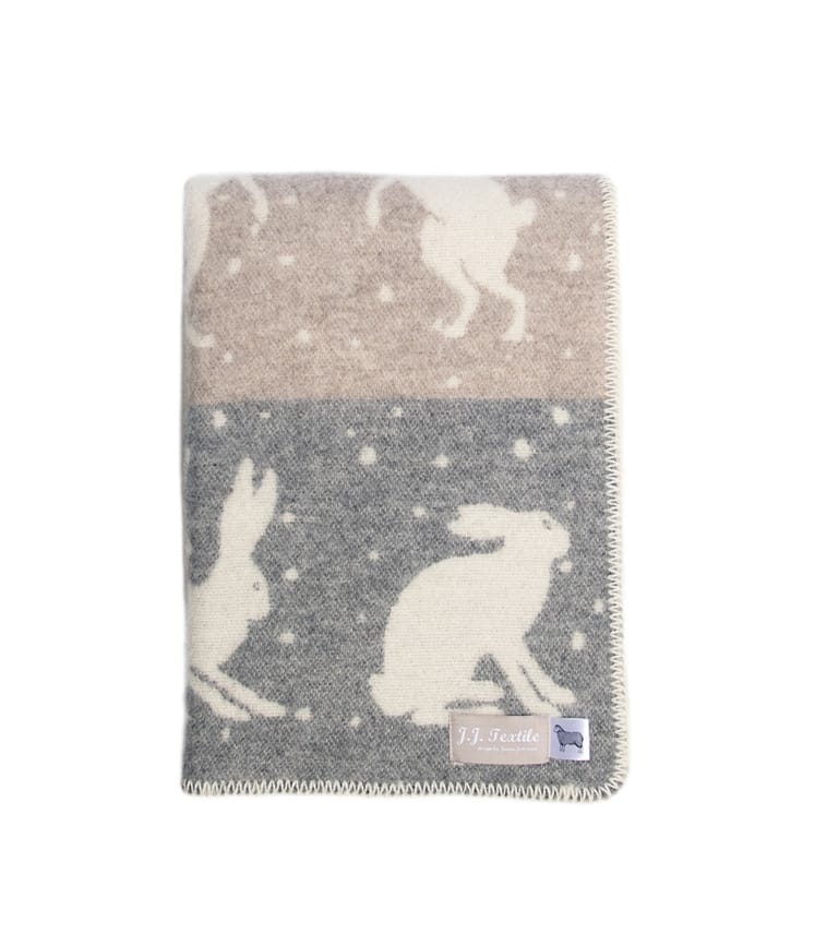 Wool Festive Animal Blanket