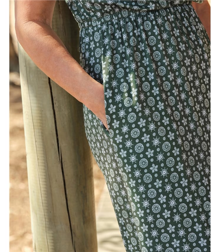 Relaxed Jersey Maxi Dress