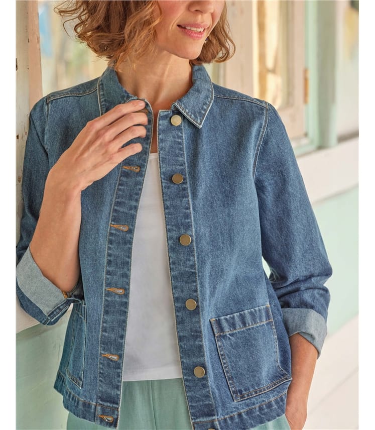 Cotton Denim Jacket