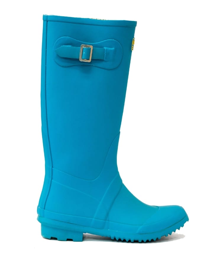 Turquoise Womens Tall Wellington Boots WoolOvers UK