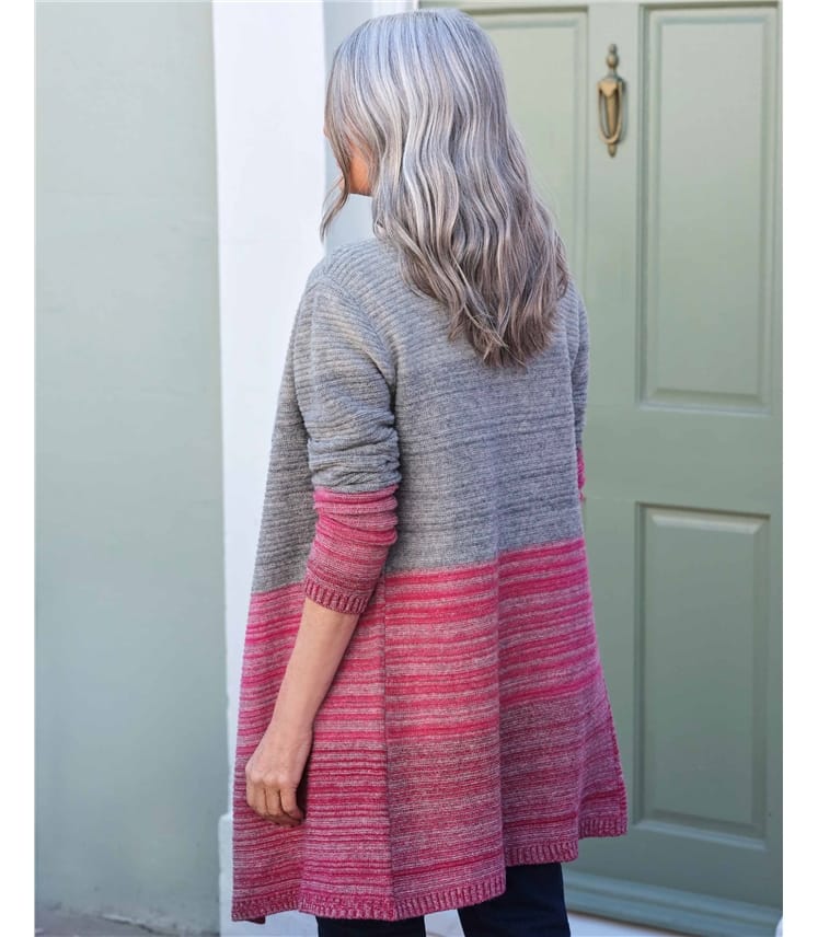 Waterfall Ombre Cardigan