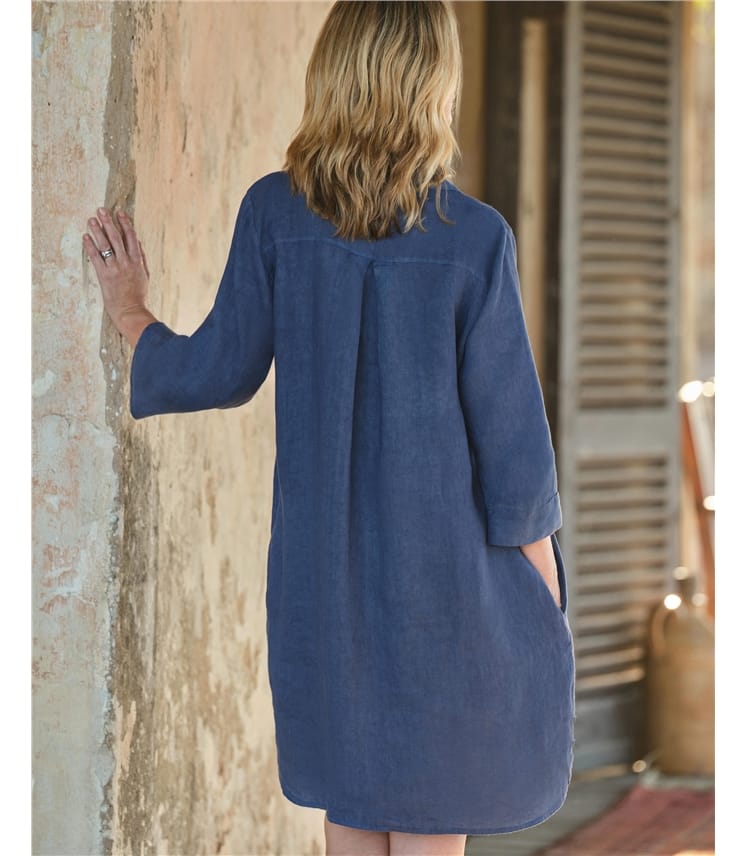 Open Collar Relaxed Tunic
