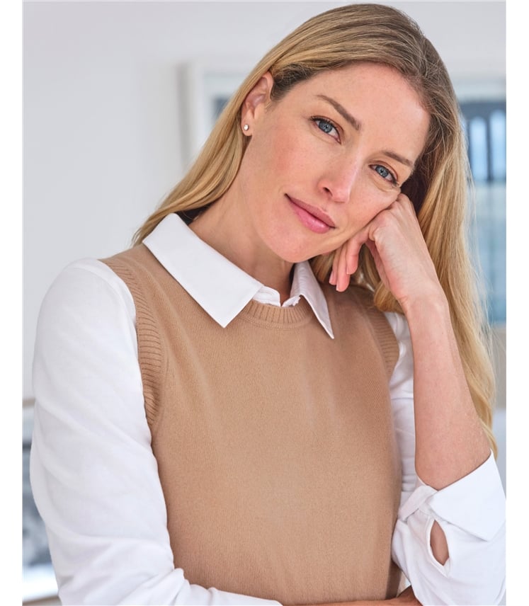 Cashmere Knitted Tank
