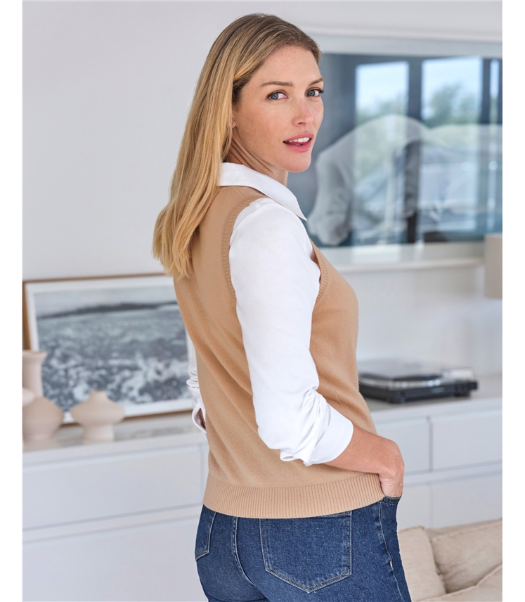Cashmere Knitted Tank
