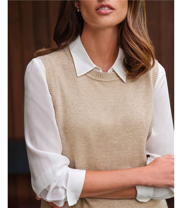 Cashmere Knitted Tank