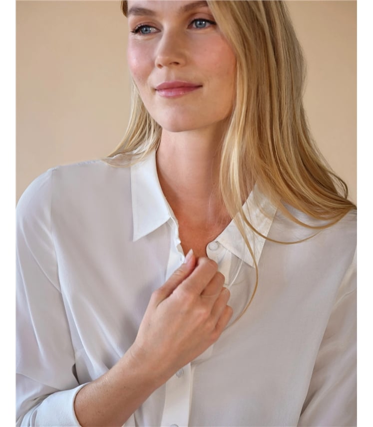 Pure Washed Silk Shirt | Pure Collection