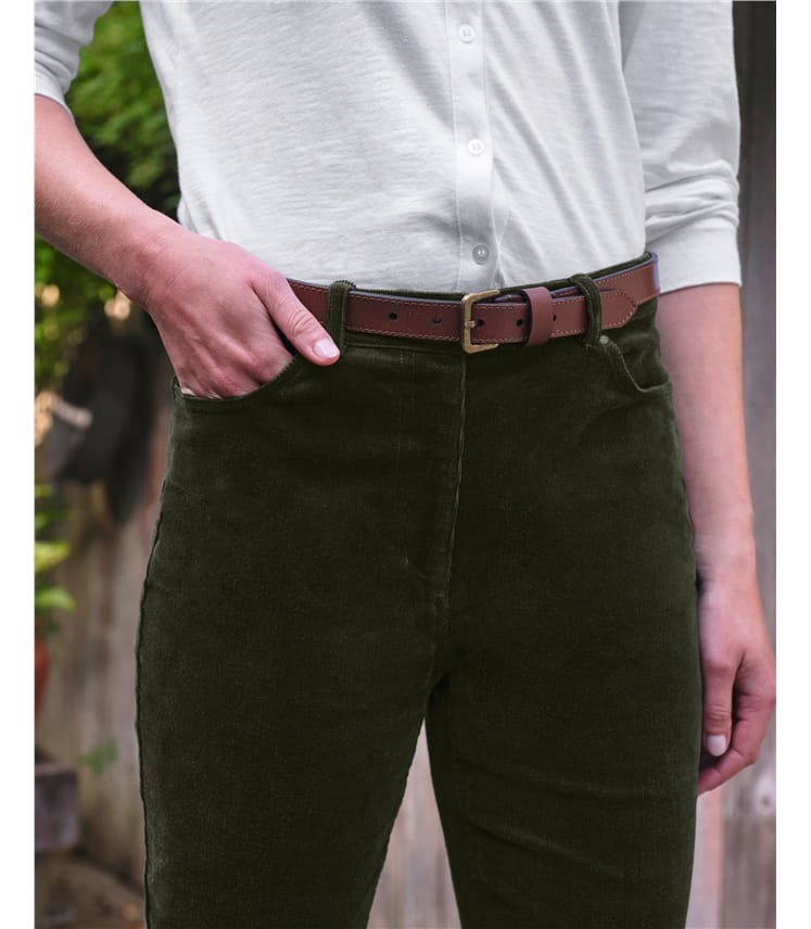 Cordhose aus Bio-Baumwolle für Damen