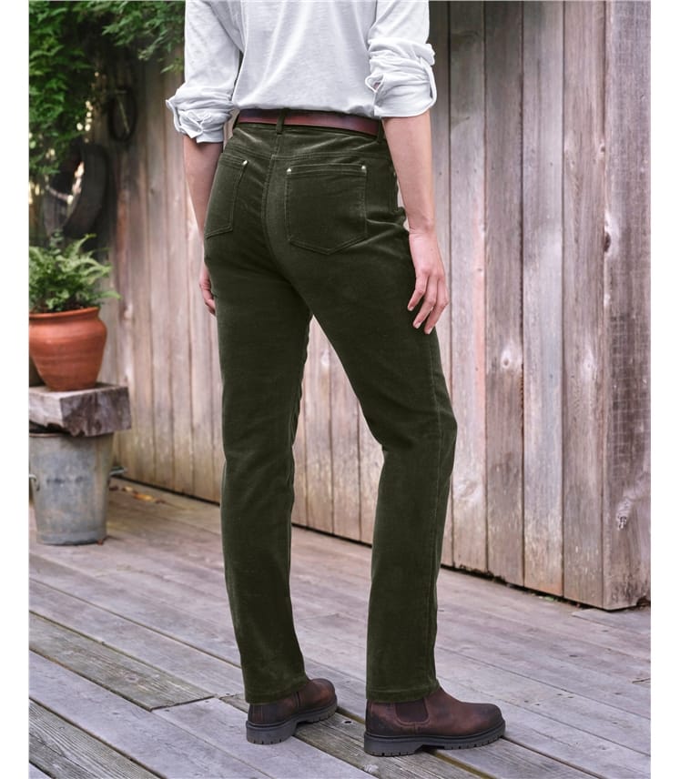 Cordhose aus Bio-Baumwolle für Damen