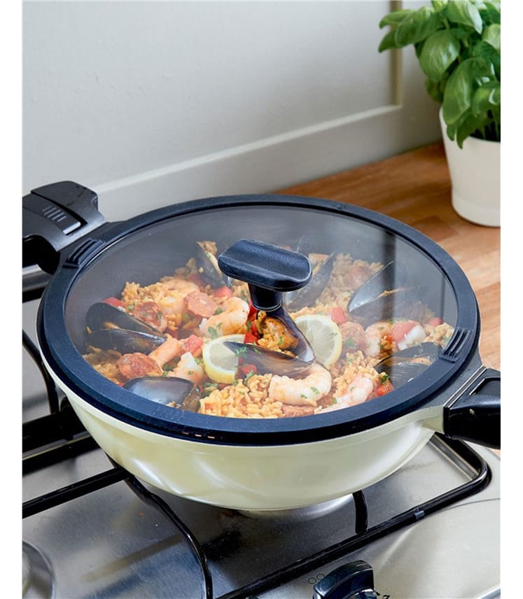 Cream NeoChef 28cm Smart Touch Pan WoolOvers UK