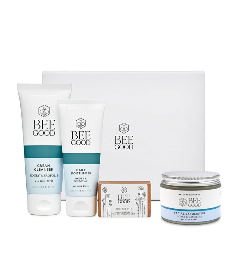 Natural Scrub, Cleanse & Care Gift Set WoolOvers UK
