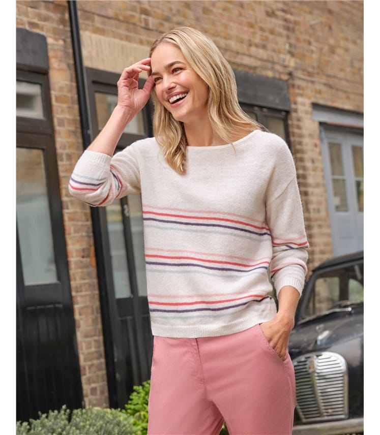 Lightweight Striped Jumper