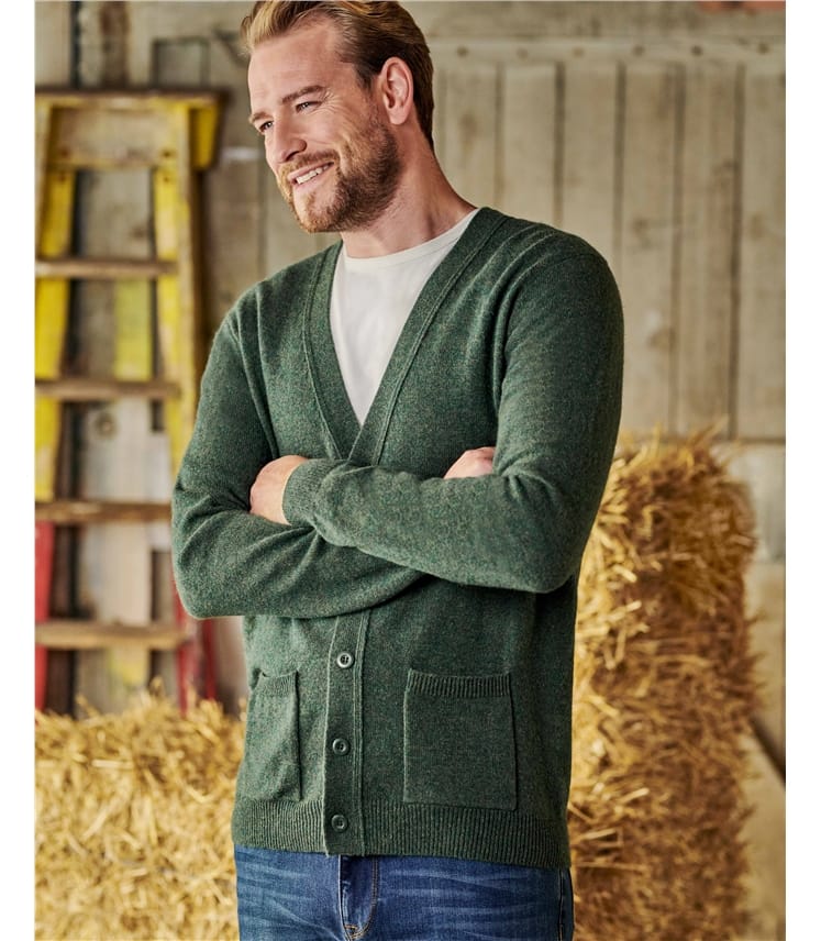 Mens Cardigans Quality Natural Cardigans for Men WoolOvers UK