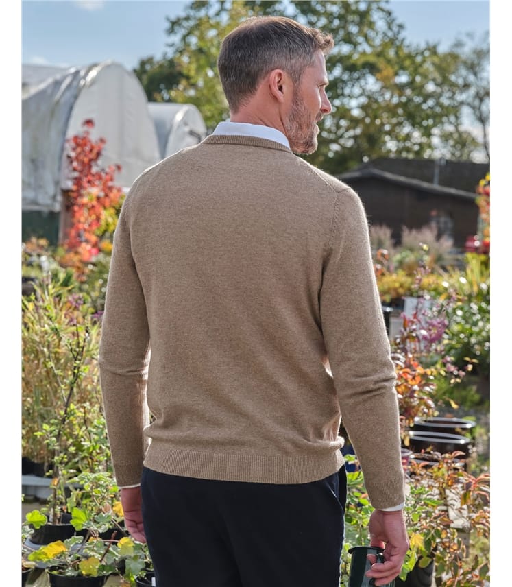 Cashmere Merino Crew Neck Jumper