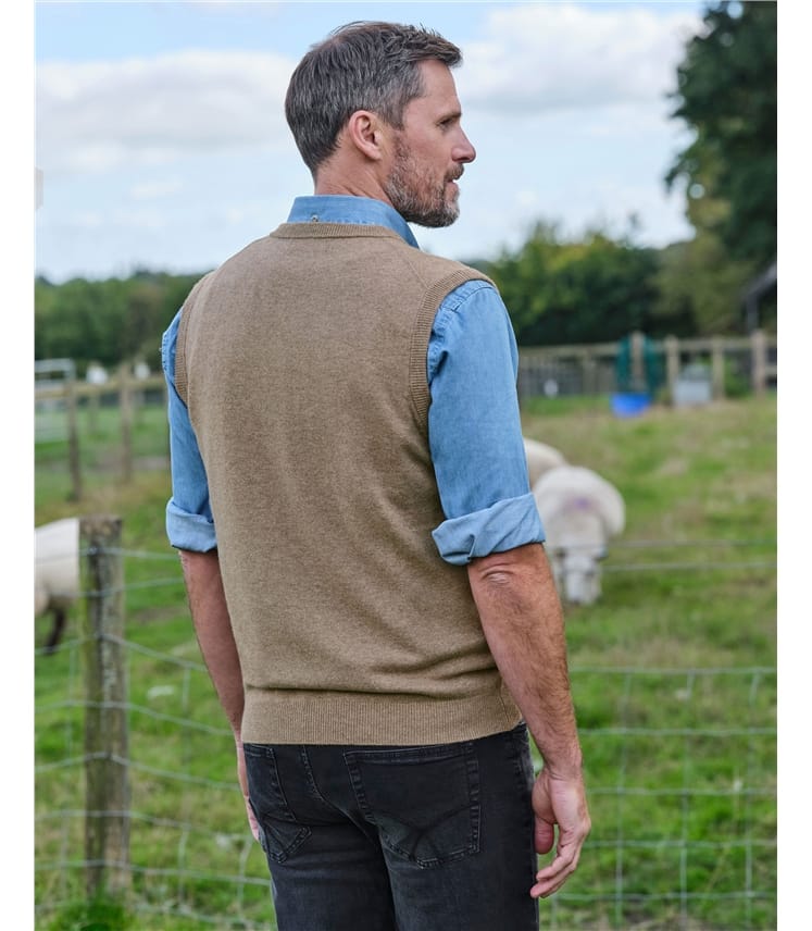 Cashmere and Merino Slipover