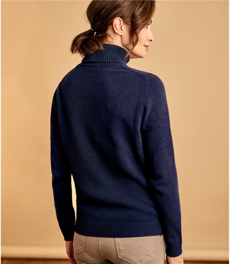 Lambswool Polo Sweater