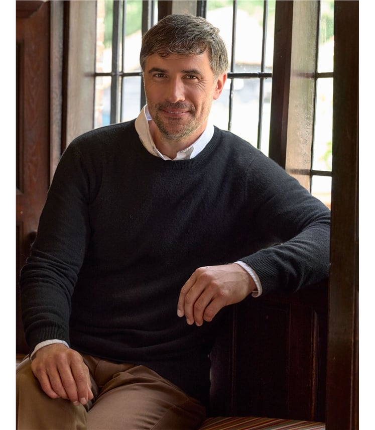 Pure Cashmere Crew Neck Jumper