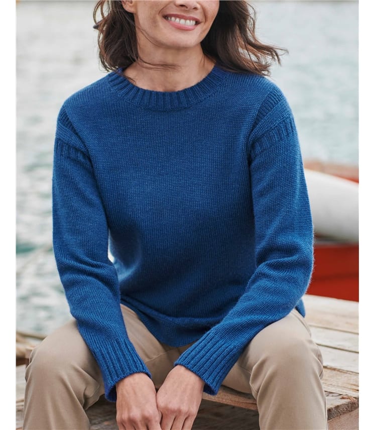 100% Pure Wool Guernsey Jumper