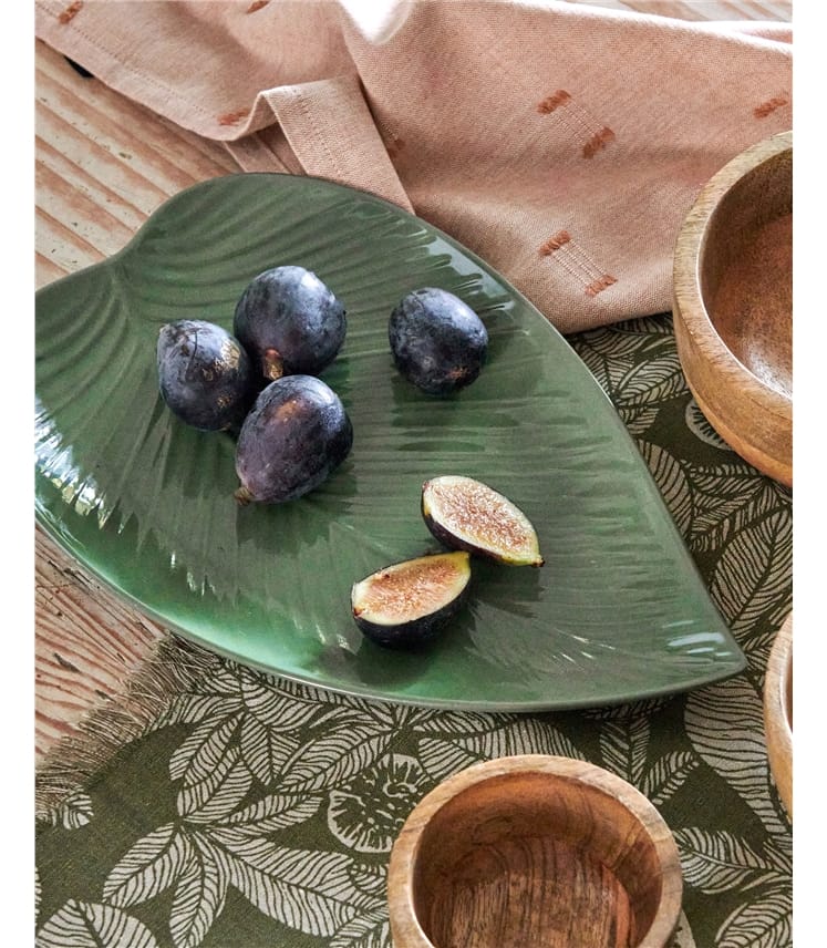 In The Forest Small Leaf Platter