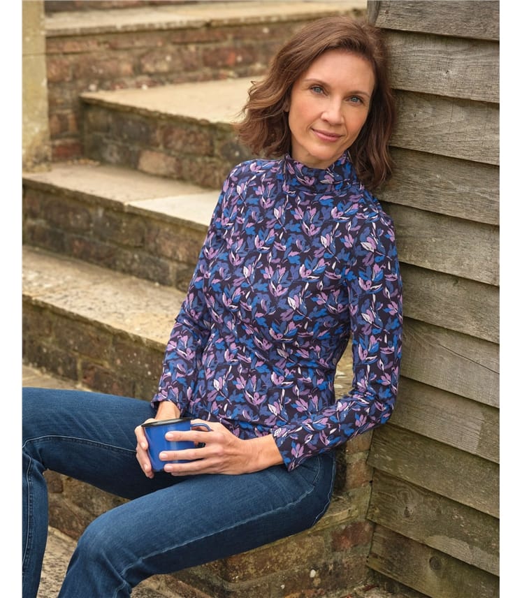 Sous-pull à col roulé - Femme - Jersey
