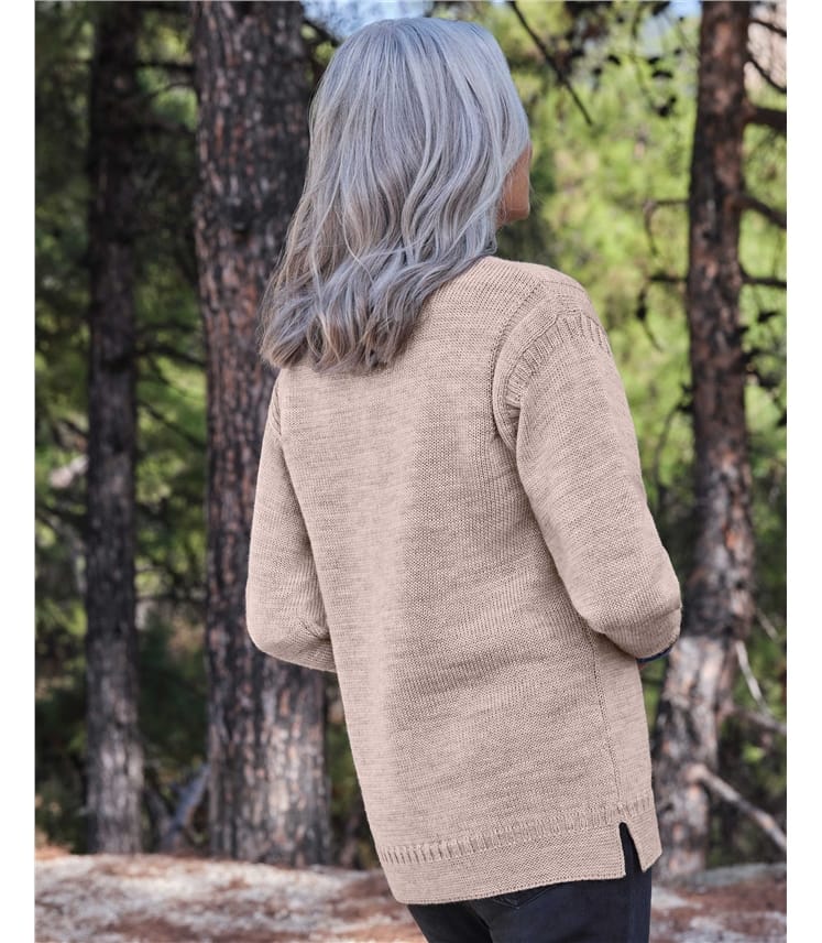 100% Pure Wool Guernsey Sweater