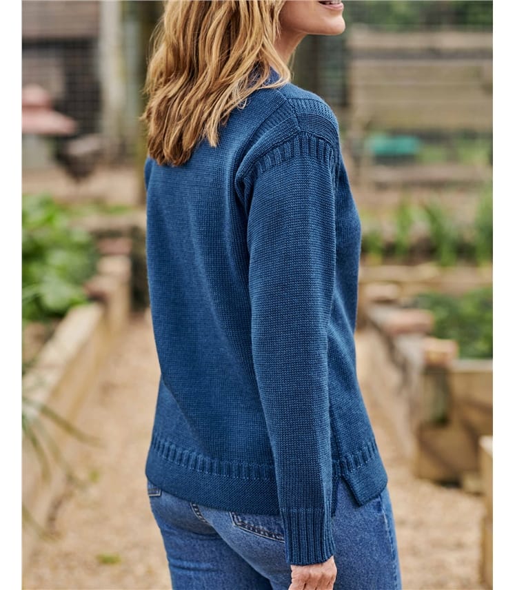 100% Pure Wool Guernsey Jumper