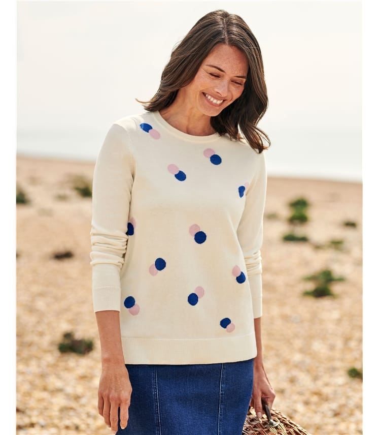 Organic Cotton Spot Sweater