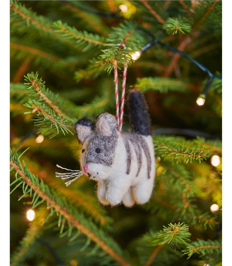 Carly Kitty Cat Christmas Decoration