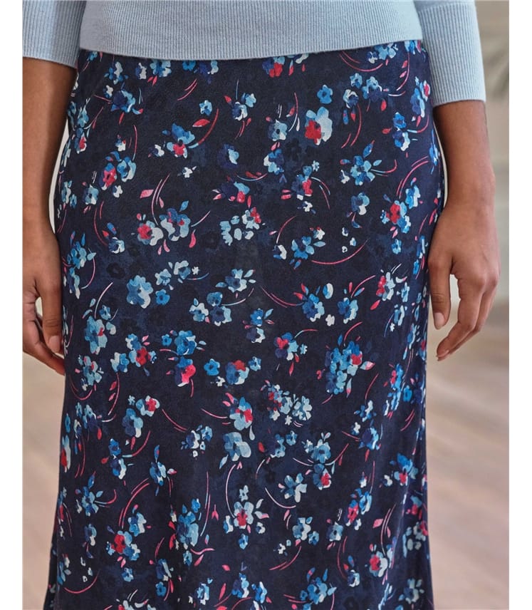 Bias Midi Skirt
