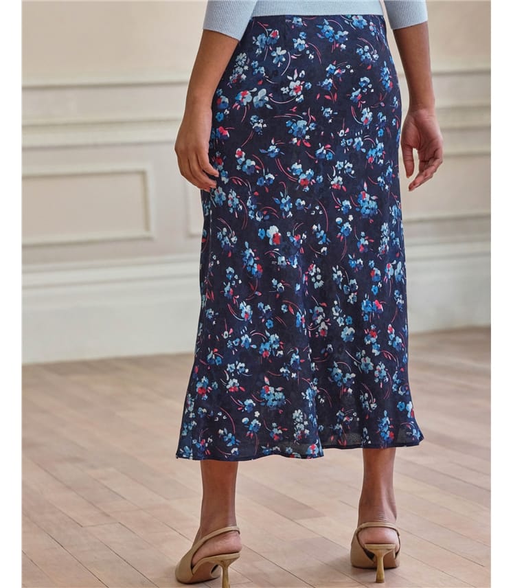 Bias Midi Skirt