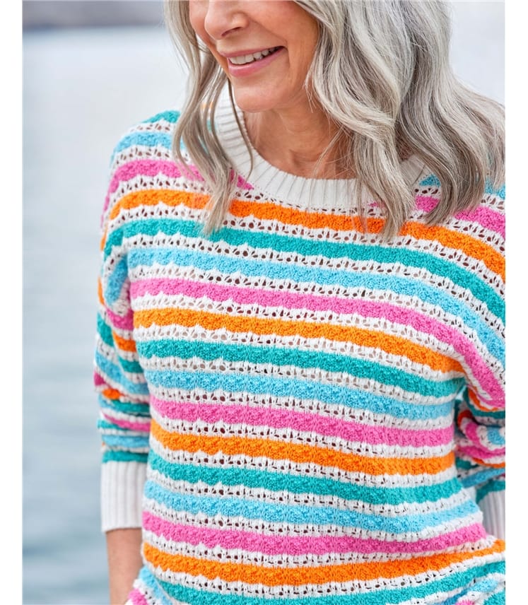 Bright Stripe Jumper