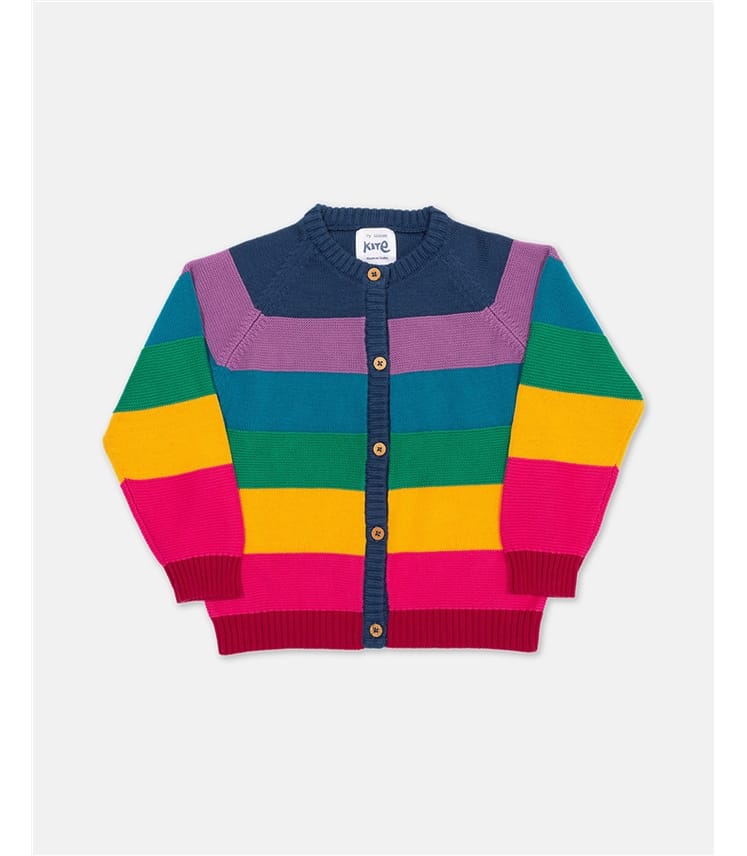 Kids sale rainbow cardigan