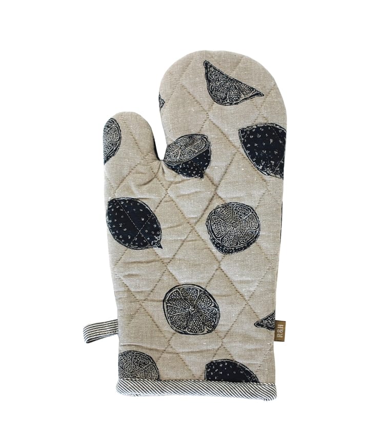 Dark Slate | Lemonade Oven Glove | WoolOvers UK