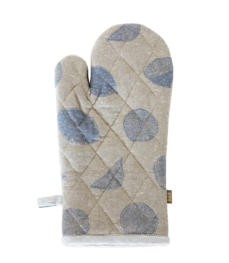 Blue | Lemonade Oven Glove | WoolOvers UK