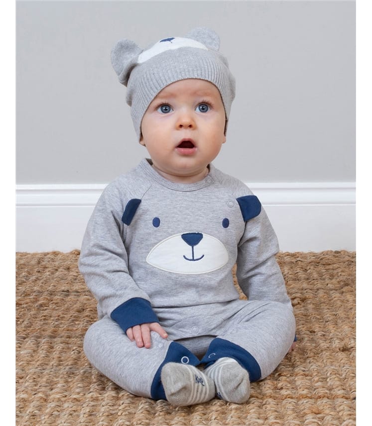 Grey | Otterly Romper | WoolOvers UK