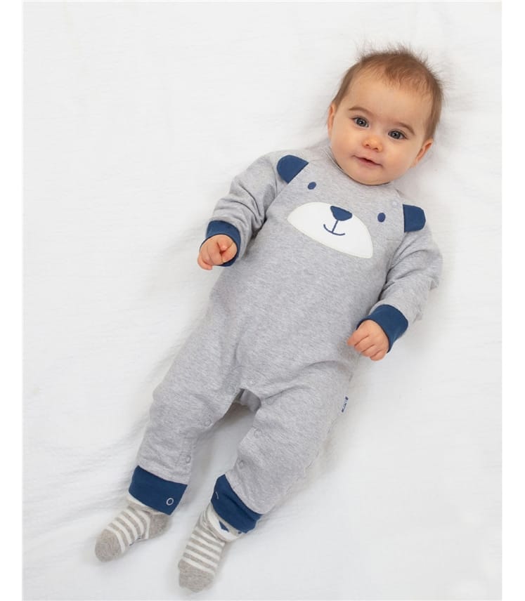 Grey | Otterly Romper | WoolOvers UK