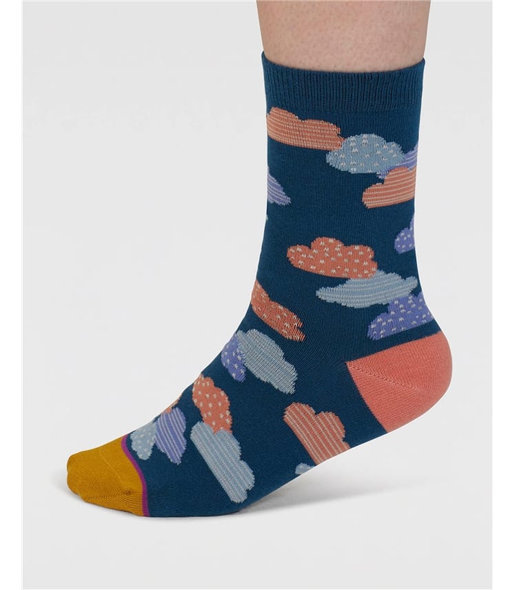Socken aus Bio-Baumwolle, Wetter – Oriane