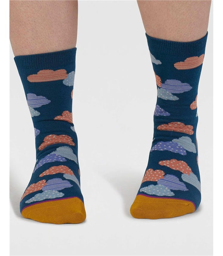 Wetter-Socken aus Bio-Baumwolle – Oriane